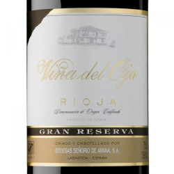 Tinto Gran Reserva, Viña del Oja.